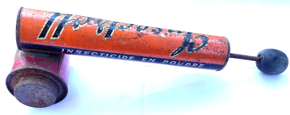 ANCIEN PULVÉRISATEUR INSECTROLL TOUS LES INSECTES ROLLET MARSEILLE NEUILLY - Photo 3/4