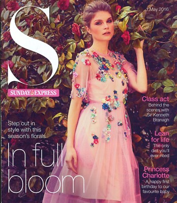 UK Sunday Express Magazine, Princess Charlotte Birthday, Kenneth Branagh,  1.5.16 | eBay