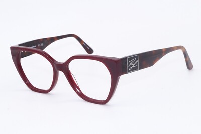NEW KARL LAGERFELD KL6053 604 BURGUNDY AUTHENTIC DESIGNER EYEGLASSES 54-16