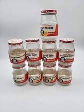 Lot of Vintage Gerber Junior Baby Food Jars Bottles 1980s 1990s Dinner Meals A