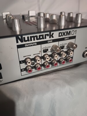 Numark DXM01 Mixer UNTESTED In Good Condition | eBay