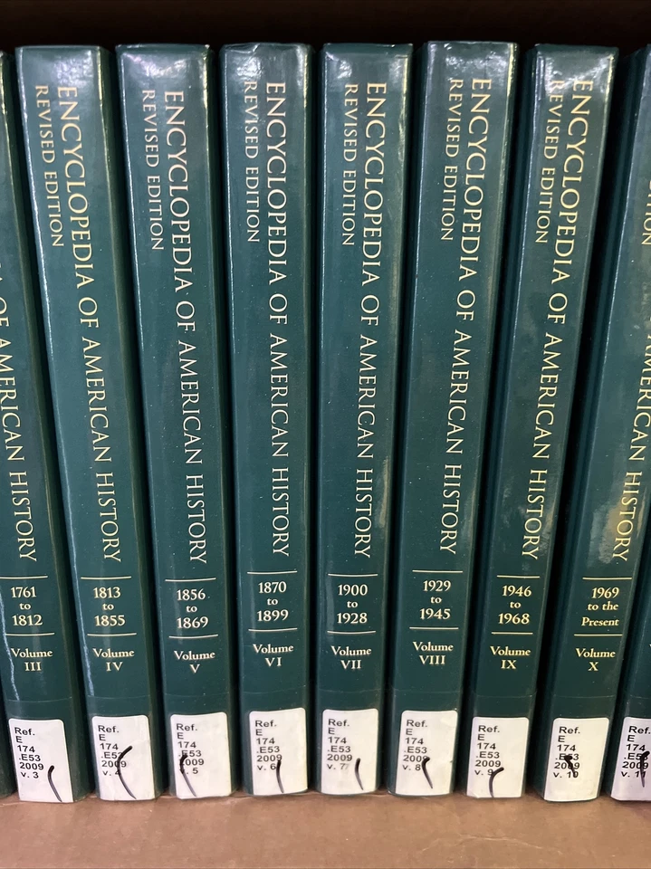 Encyclopedia of American History (11 volume set) by  - Image 4 of 4
