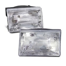 Halogen Headlight Set Fits 1993-1998 Jeep Grand Cherokee Zj Ch2502104 Ch2503104