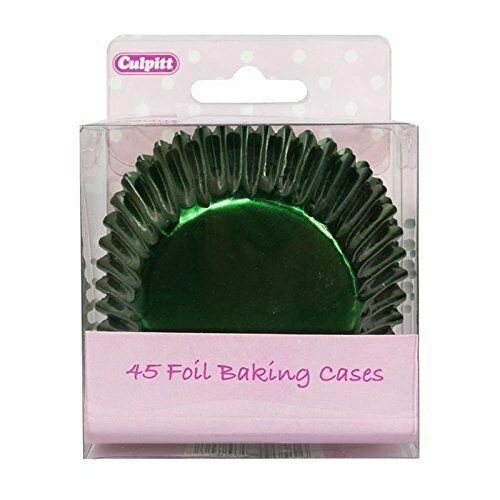 Green Baking Cups & Cases