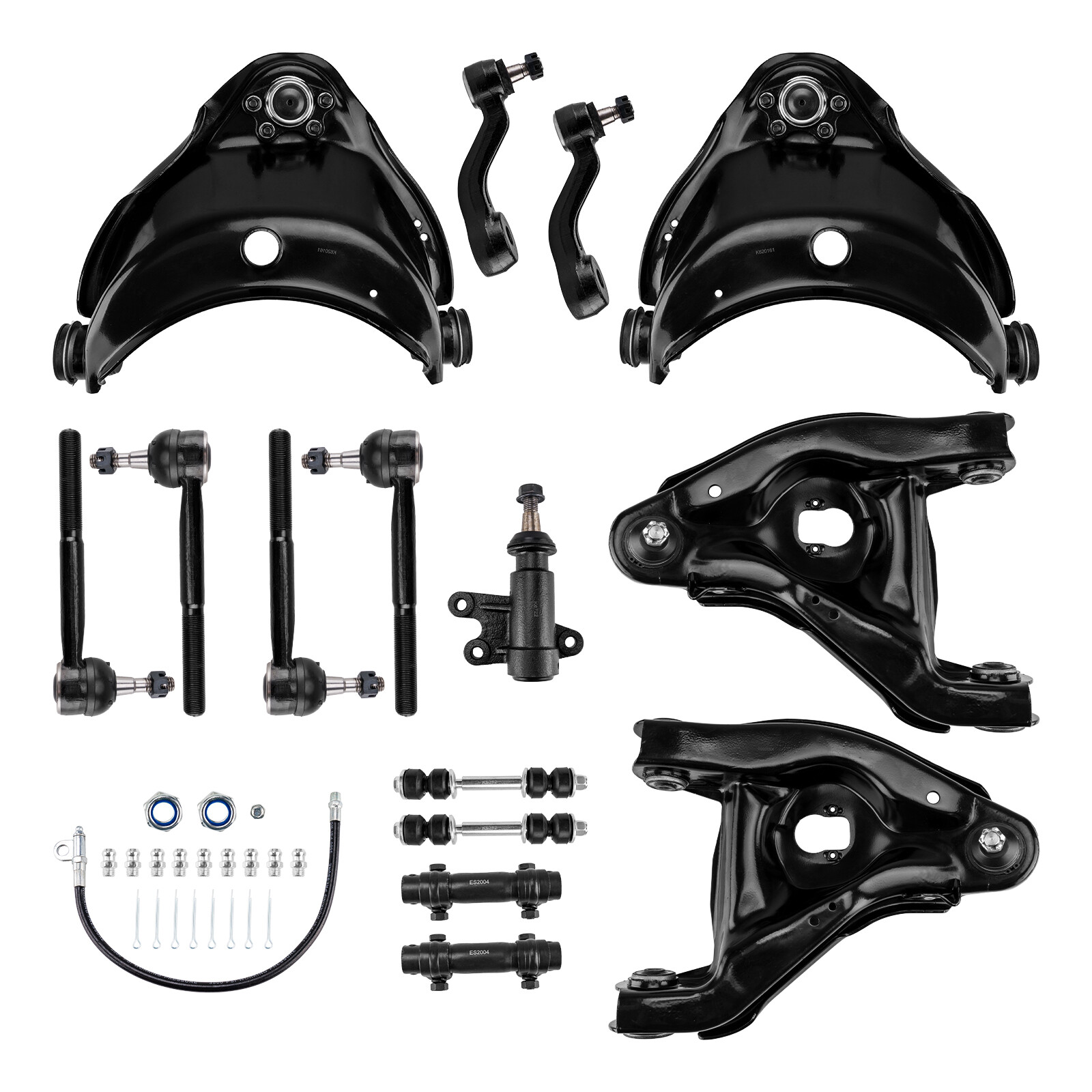 15Pc Full Front Suspension Kit for Chevy GMC C1500 C2500 Suburban Tahoe