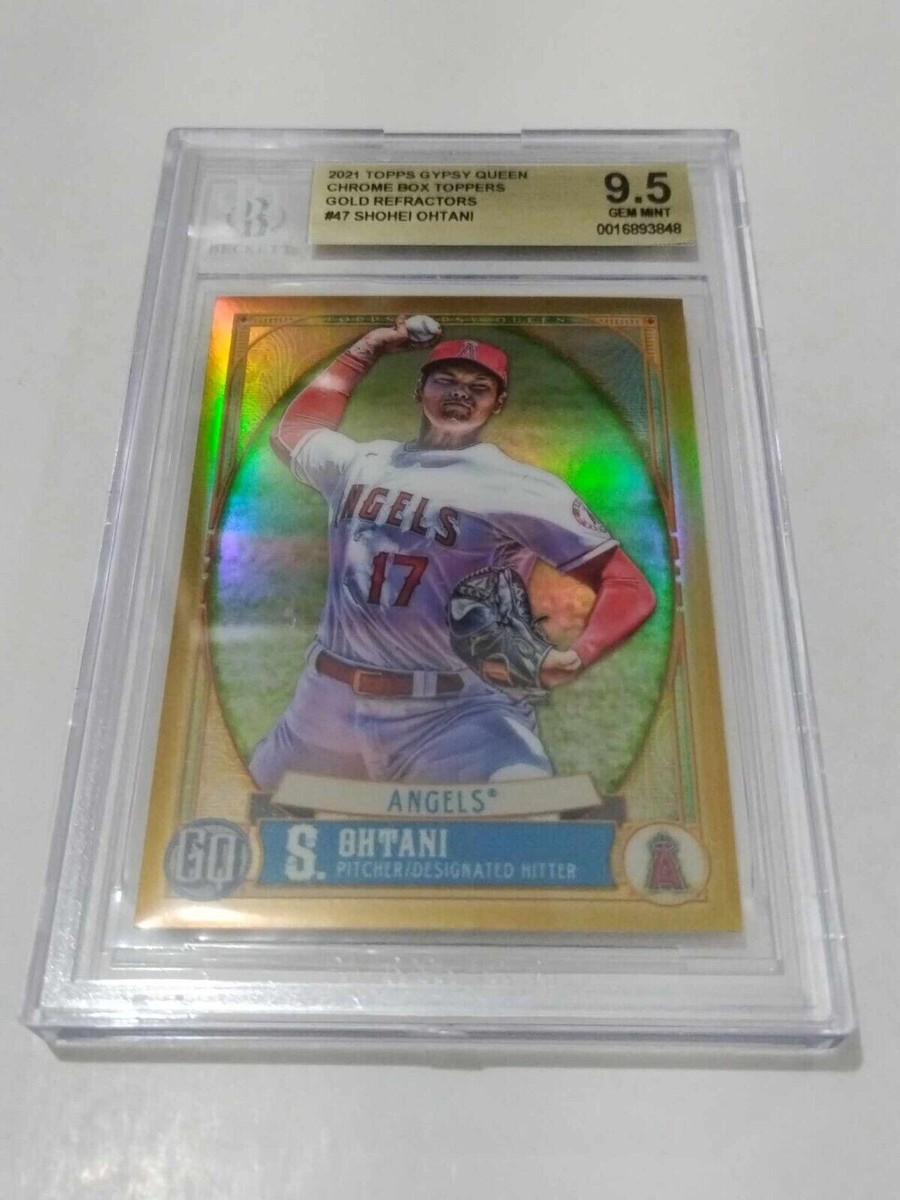 2021 Topps Gypsy Queen - Shohei Ohtani #47 Chrome Gold Refractor