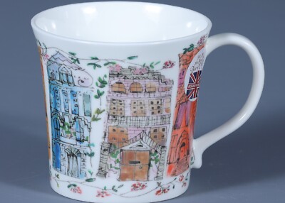 ROSE of ENGLAND OLD PARISIAN BUILDINGS Fine Bone China DORSET Mug #2