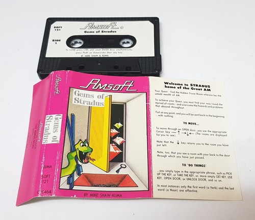 Amstrad CPC 464 game Gems of Stradus working. - Picture 2 of 3