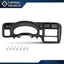 Fit For 98-04 Chevy S-10 GMC Jimmy Sonoma Blazer Speedo Dash Bezel Din 
