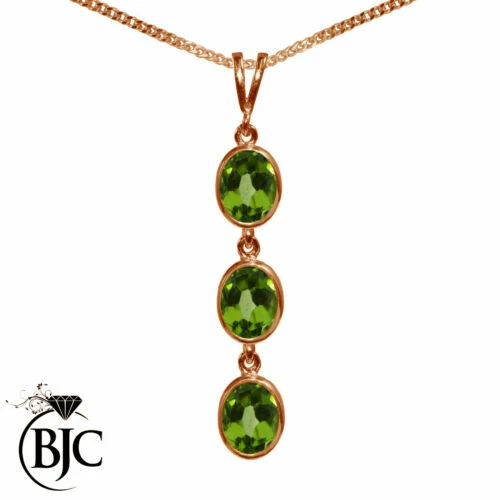 Collane e pendagli di lusso di pietra principale peridoto peridoto