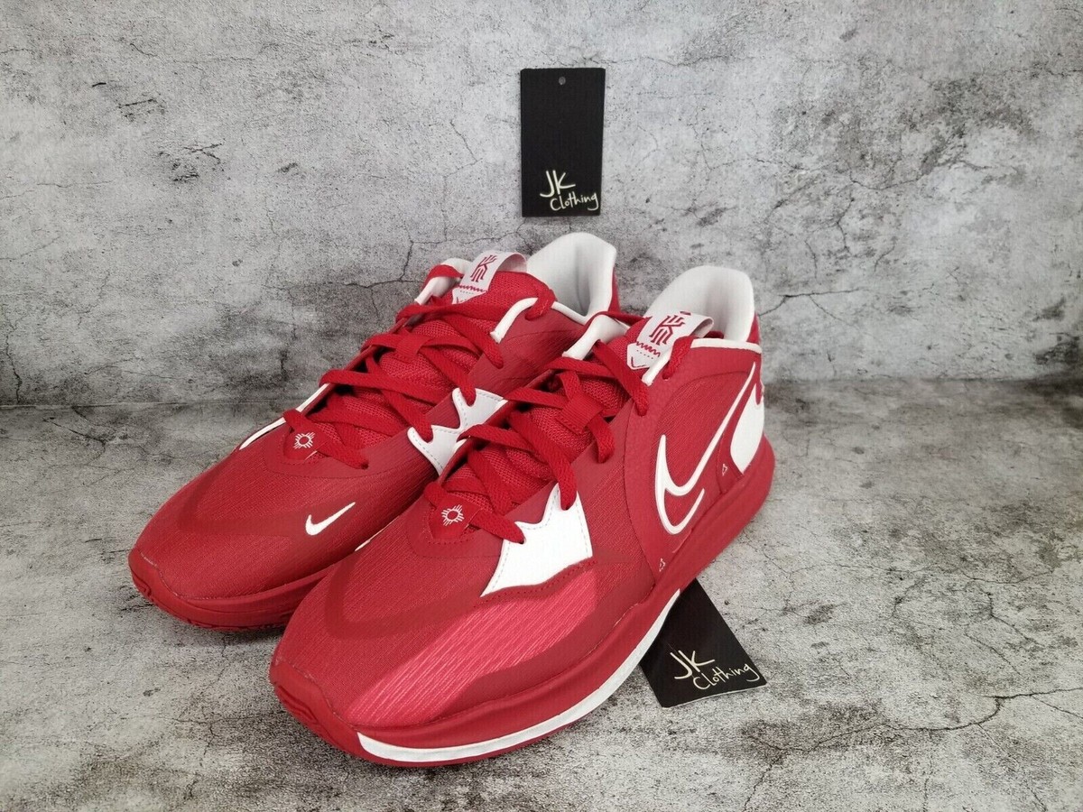Nike Kyrie Irving Low 5 TB Promo Gym Red White DX6651-600 sz 10.5