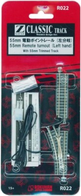 Rokuhan 1 bottle left branch rail point Electric actuation Z gauge R pre-cut