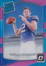 NATHAN PETERMAN 2017 DONRUSS OPTIC PINK PRIZM RATED ROOKIE