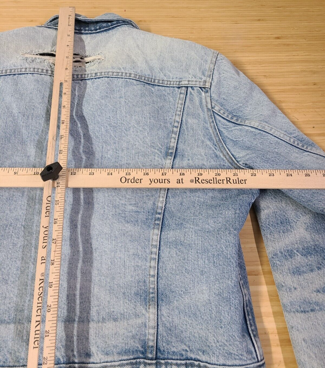 Vintage Levis 70505 0317 Denim Troy Blanket Lined Distressed Vintage Levis 70505 0317 Denim Troy Blanket Lined Distressed