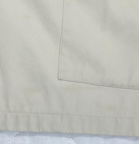 Vintage Burberry London Women Size 48 Biege Cream Jacket - Picture 11 of 17