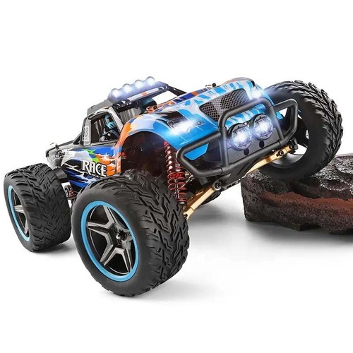 WLtoys Brushless Monster Truck RTR 1:10 RC Car Offroad Fast Jump Stunt - Picture 3 of 5