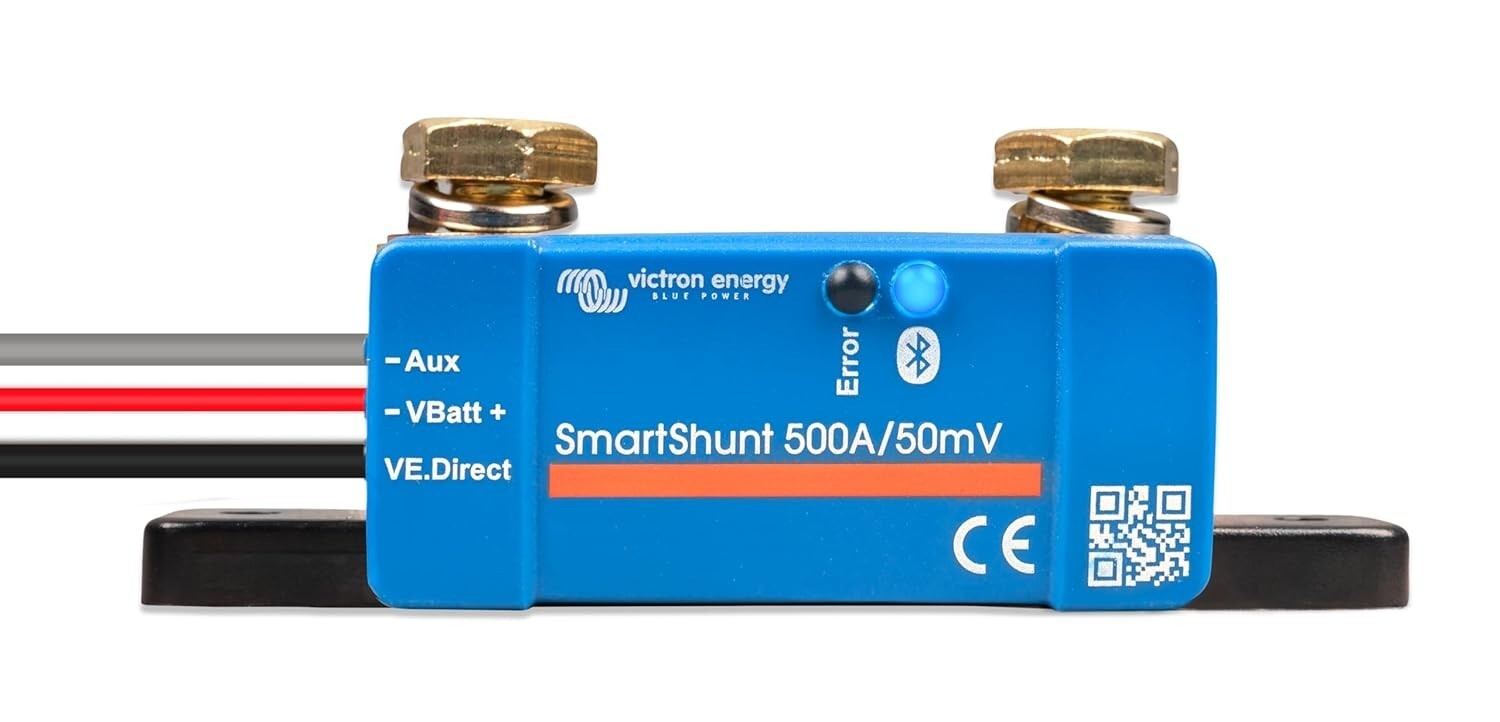 Victron Energy Smartshunt IP65 500 Amp Battery Monitor, Bluetooth ...