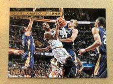 2014-15 NBA Hoops Lights Camera Action #25 Kyrie Irving Basketball Card