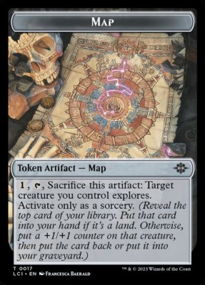 Magic the Gathering (mtg): TLCI: Map  (x 4)