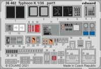 MW22 Eduard 36462 Typhoon K 1/35 Pe Set For Zvezda