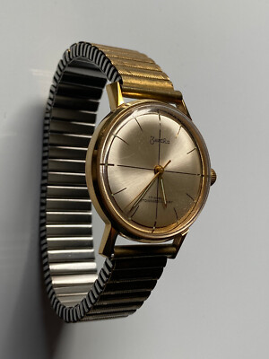 ZentRa Herrenuhr Handaufzug 60er Jahre 17 Rubis Werk läuft