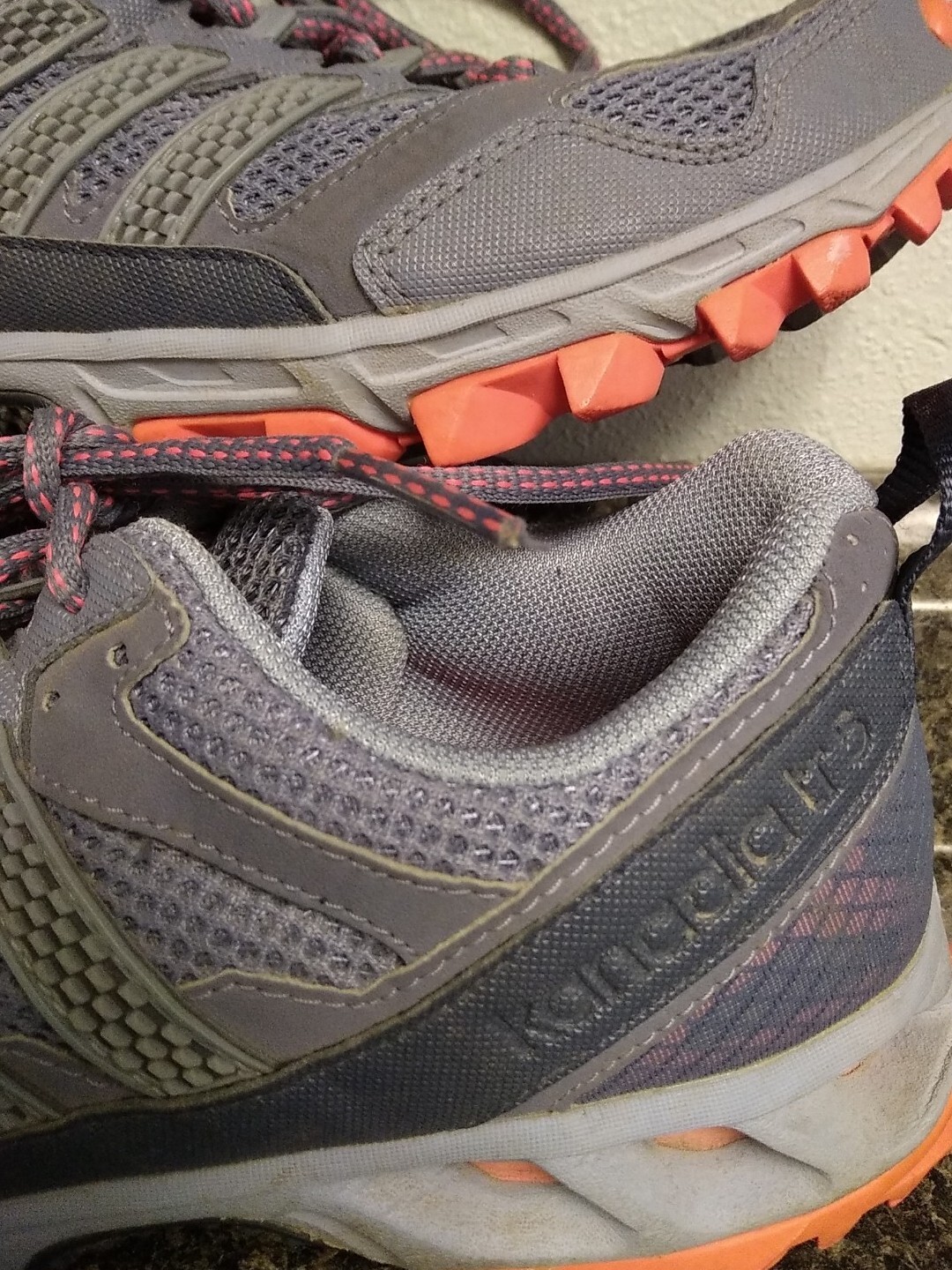 Women's 8.5 Adidas Kanadia tr5 Lace Up Running Trainers Trail Shoe