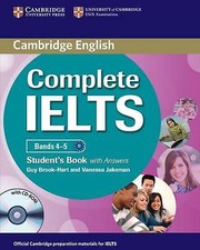 Complete IELTS Bands 4–5 Student's Book with Answers with CD-RO
