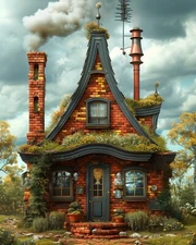 Fantastical Finds: Unique 8x10 Art Prints for Imaginative Souls  65918779