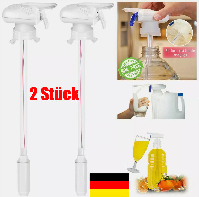 2X Automatischer Getränkespender Elektrisches auslaufsicheres Wassersaftgetränk