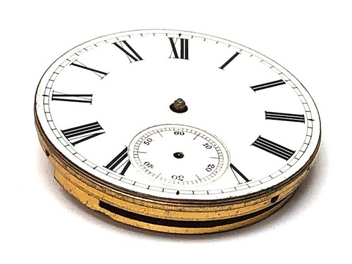 RARE ANTIQUE WALTHAM MODEL 1878 GRADE Am.W.Co POCKETWATCH MOVEMENT & DIAL 10s 7j