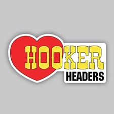 Hooker Headers Sticker/Decal -Exhaust System-Muffler -Catback -X Y H Pipe-Holley