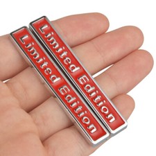 2x 3D Limited Edition Style Emblem Car Body Decal Sticker Badge Car Accessories