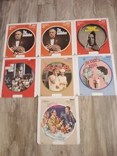Lot Of 7 Rca Selectavision Videodiscs Good Titles