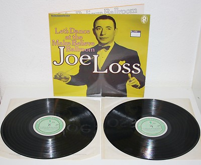 JOE LOSS Let's Dance at the Make Belive Ballroom 2x LP UK 1930s Recordings Jazz