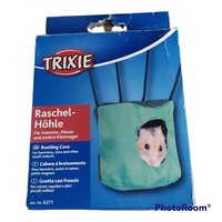 HöHle FüR Hamster & MäUse,Kleinnager, Kuschelnest,HäNgematte,GrüN,Trixie