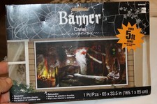 HALLOWEEN Party Decoration Prop Banner Floating scary bloody girl 65 inches