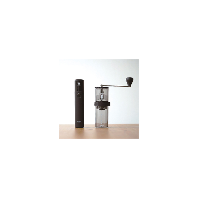 HARIO Smart G Handy Coffee Grinder 2Way Electric and HandMilled EMSG