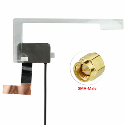 Scheibenklebe-Antenne Für Auto - FME/UMTS/GSM Mit SMA-Stecker Für Besseren Handyempfang