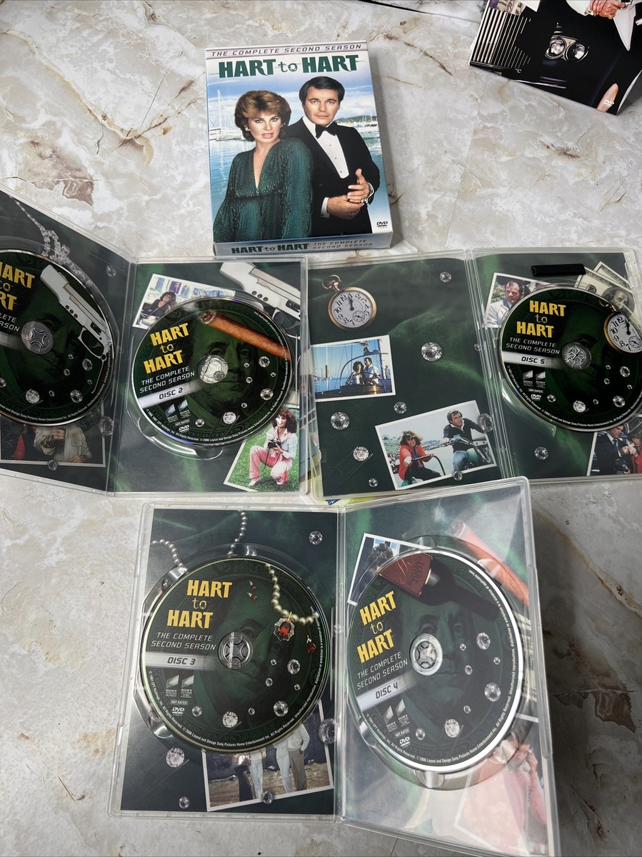 Hart To Hart TV Series Seasons 1 & 2 Complete DVD Robert