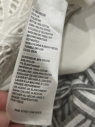 Abito pullover Rafaella smanicato midi a strati occhielli tg XL maglia con cintura cotone - Foto 8 di 8