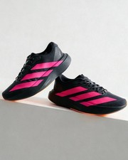 adidas WMNS Adizero Evo SL Woven Aurora Black Shock Pink KI6931 Women's Size