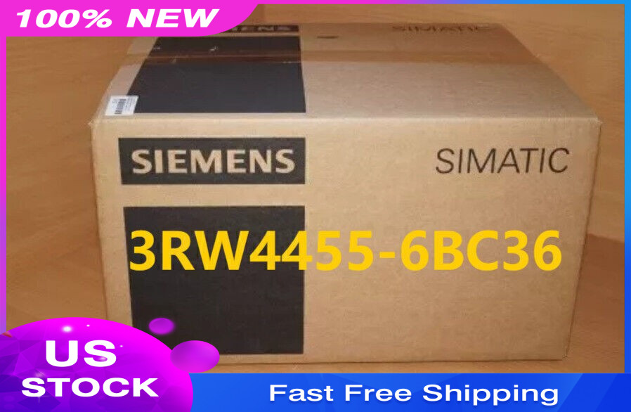 New Genuine New In Box Siemens 3RW4455-6BC36 Soft Starter Free Shipping