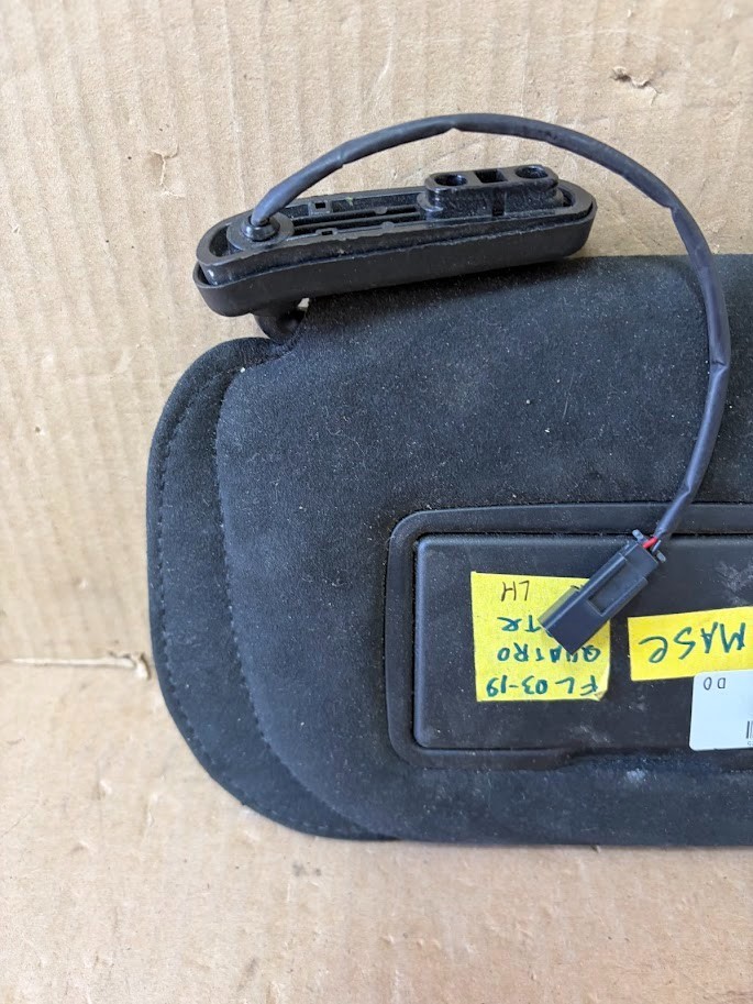 Maserati Quattroporte 2003-2019 FRONT+LEFT Sun visor