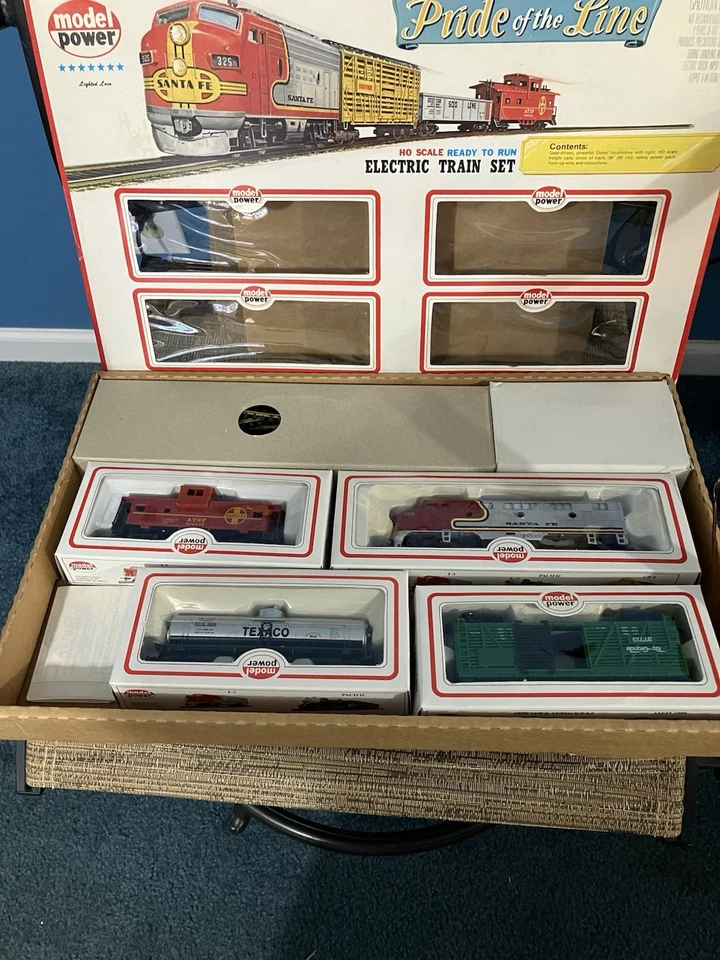 Model Power “Pride Of The Line” HO Model Train Set - New Old Stock - Image 3 of 4