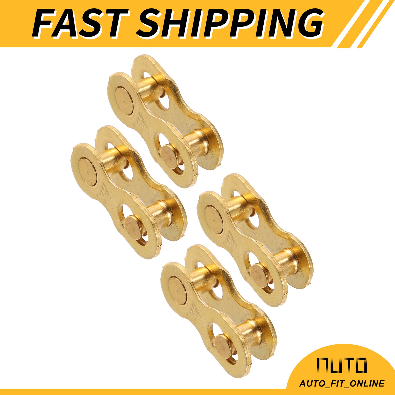 4 Pair 6 7 8 Speed Gold Tone Chain Master Link Connectors Fi