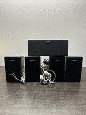Sony SS-MSP75 Surround Sound Speakers 4  SS-CNP75 Center Speaker Home Theater