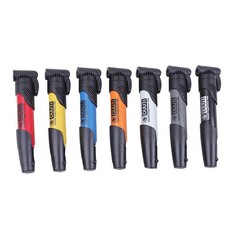 Black Bicycle Pump Tire Air Pump Inflator for Road/Mountain Bicycles Sport Balls