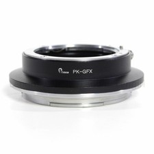 Lens Adapter Pentax K Mount PK to Fujifilm GFX GFX100II/GFX50SII/GFX100S/GFX100