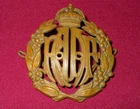 The Royal Australian Air Force "RAAF" Genuine WW2 World War 2 Military Cap Badge