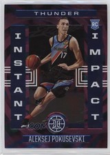 2020-21 Panini Illusions Instant Impact Pink 10/25 Aleksej Pokusevski #22 1c9a